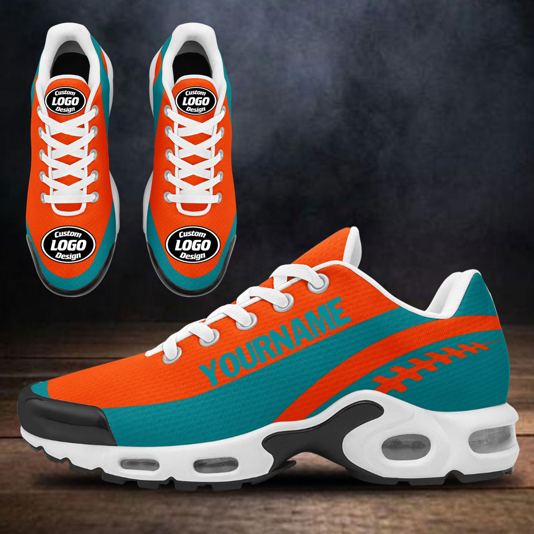 Client Gifts,Custom Red Cyan TN Shoes Personalized Sneakers TN-D020077-21