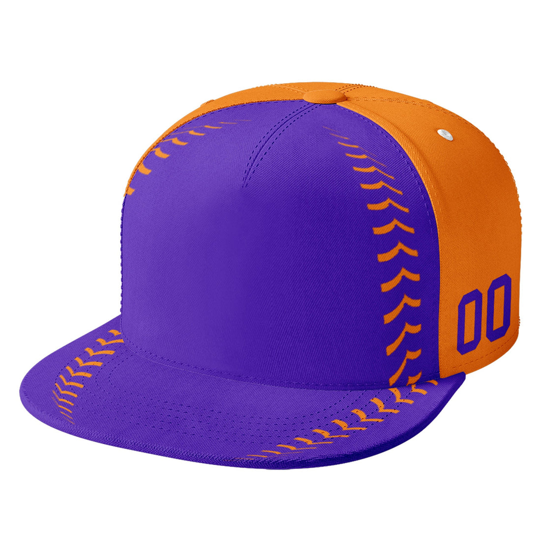 Unique Gift,Custom Sport Design Hat Stitched Adjustable Snapback Personalized Baseball Cap PR067B-bd0b00d9-cb