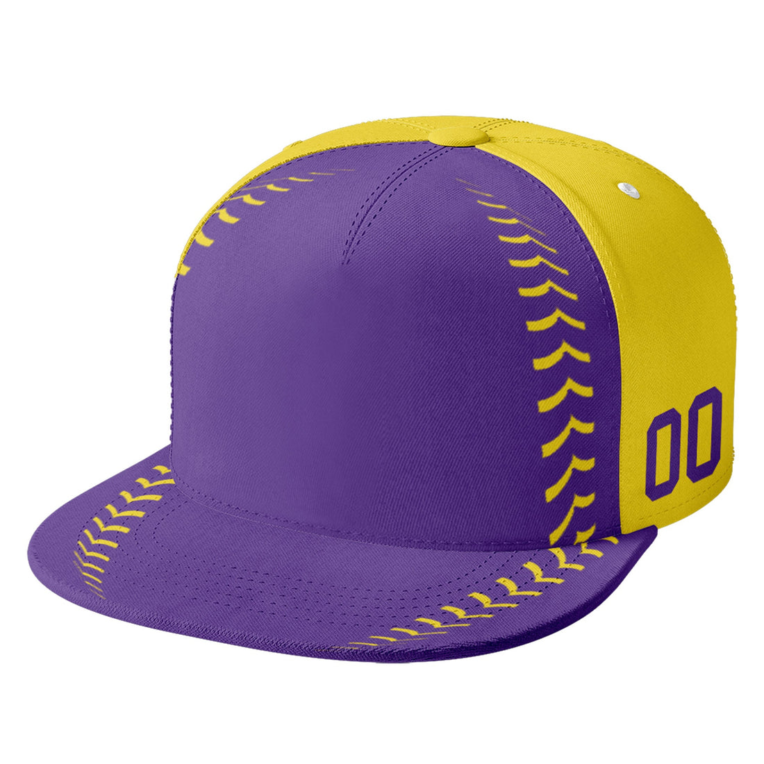 Unique Gift,Custom Sport Design Hat Stitched Adjustable Snapback Personalized Baseball Cap PR067B-bd0b00d9-a9