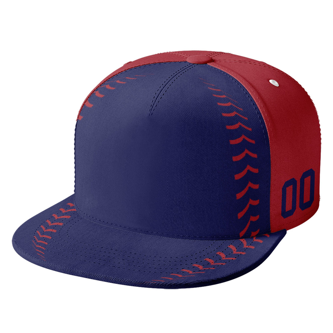 Unique Gift,Custom Sport Design Hat Stitched Adjustable Snapback Personalized Baseball Cap PR067B-bd0b00d9-ba