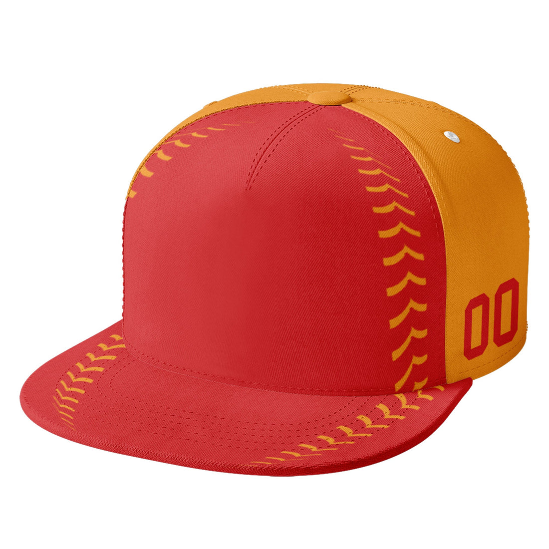 Unique Gift,Custom Sport Design Hat Stitched Adjustable Snapback Personalized Baseball Cap PR067B-bd0b00d9-ad