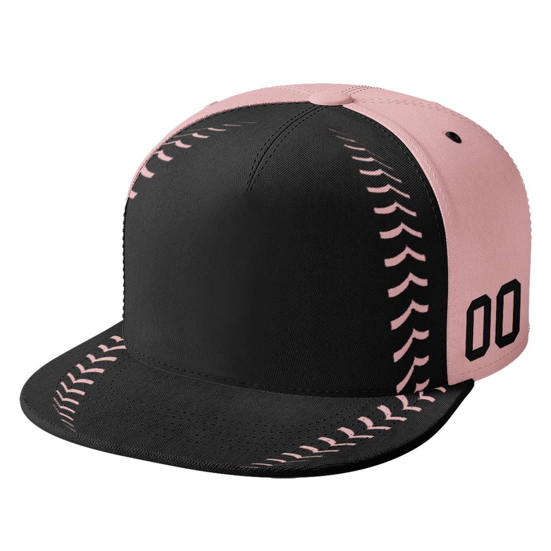 Custom Sport Design Hat Stitched Adjustable Snapback Personalized Baseball Cap PR067B-bd0b00d9-b8