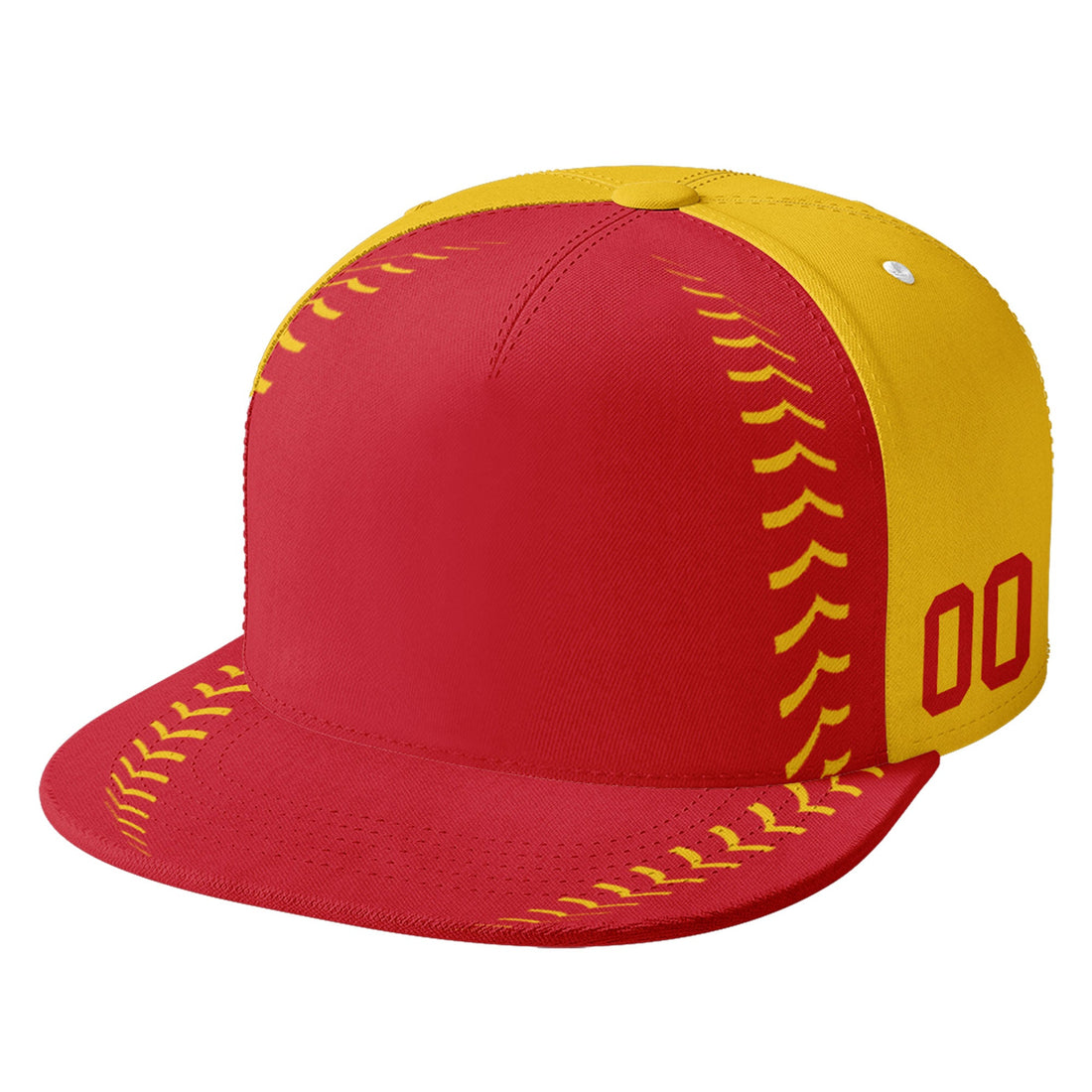 Unique Gift,Custom Sport Design Hat Stitched Adjustable Snapback Personalized Baseball Cap PR067B-bd0b00d9-8