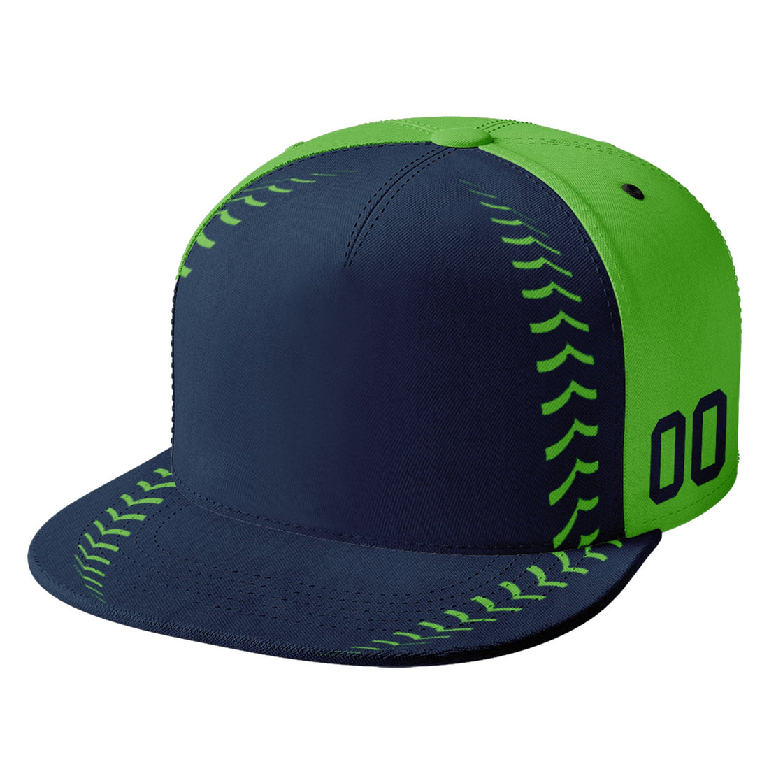Unique Gift,Custom Sport Design Hat Stitched Adjustable Snapback Personalized Baseball Cap PR067B-bd0b00d9-ae