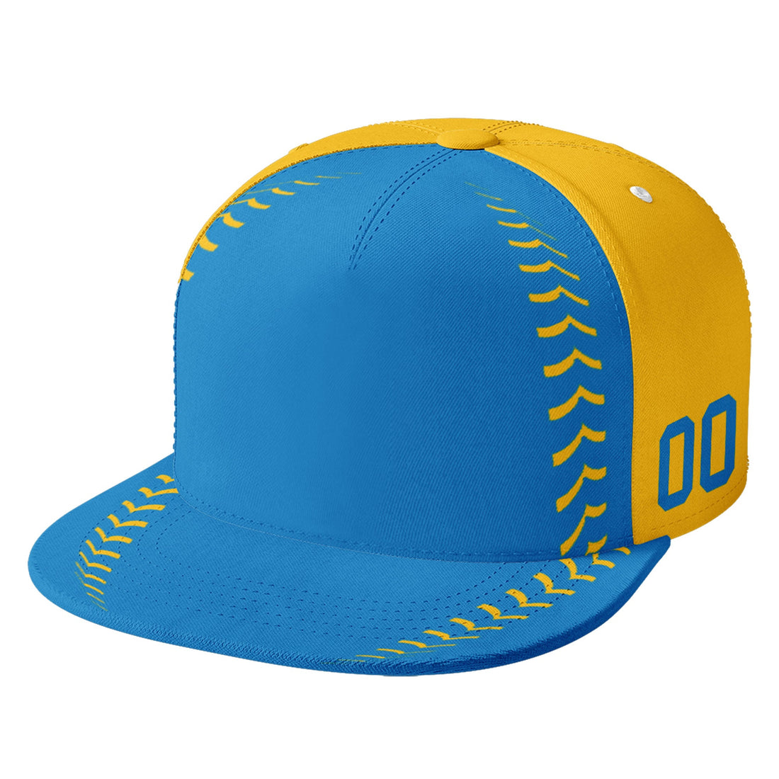 Unique Gift,Custom Sport Design Hat Stitched Adjustable Snapback Personalized Baseball Cap PR067B-bd0b00d9-9