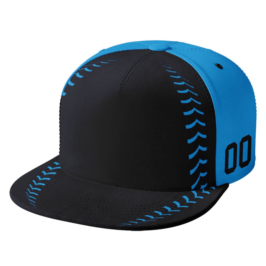 Unique Gift,Custom Sport Design Hat Stitched Adjustable Snapback Personalized Baseball Cap PR067B-bd0b00d9-bc