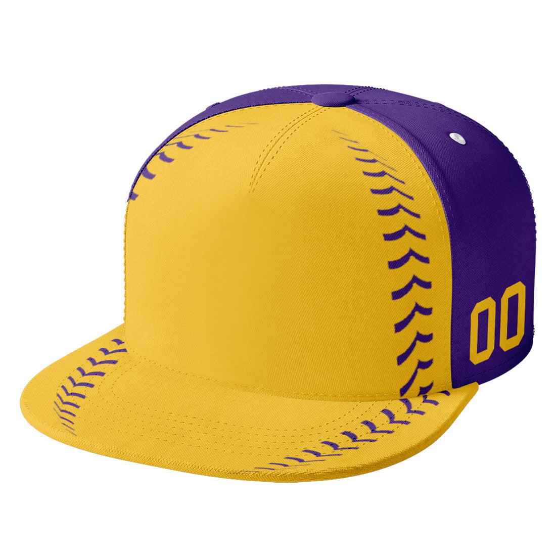 Unique Gift,Custom Sport Design Hat Stitched Adjustable Snapback Personalized Baseball Cap PR067B-bd0b00d9-bb