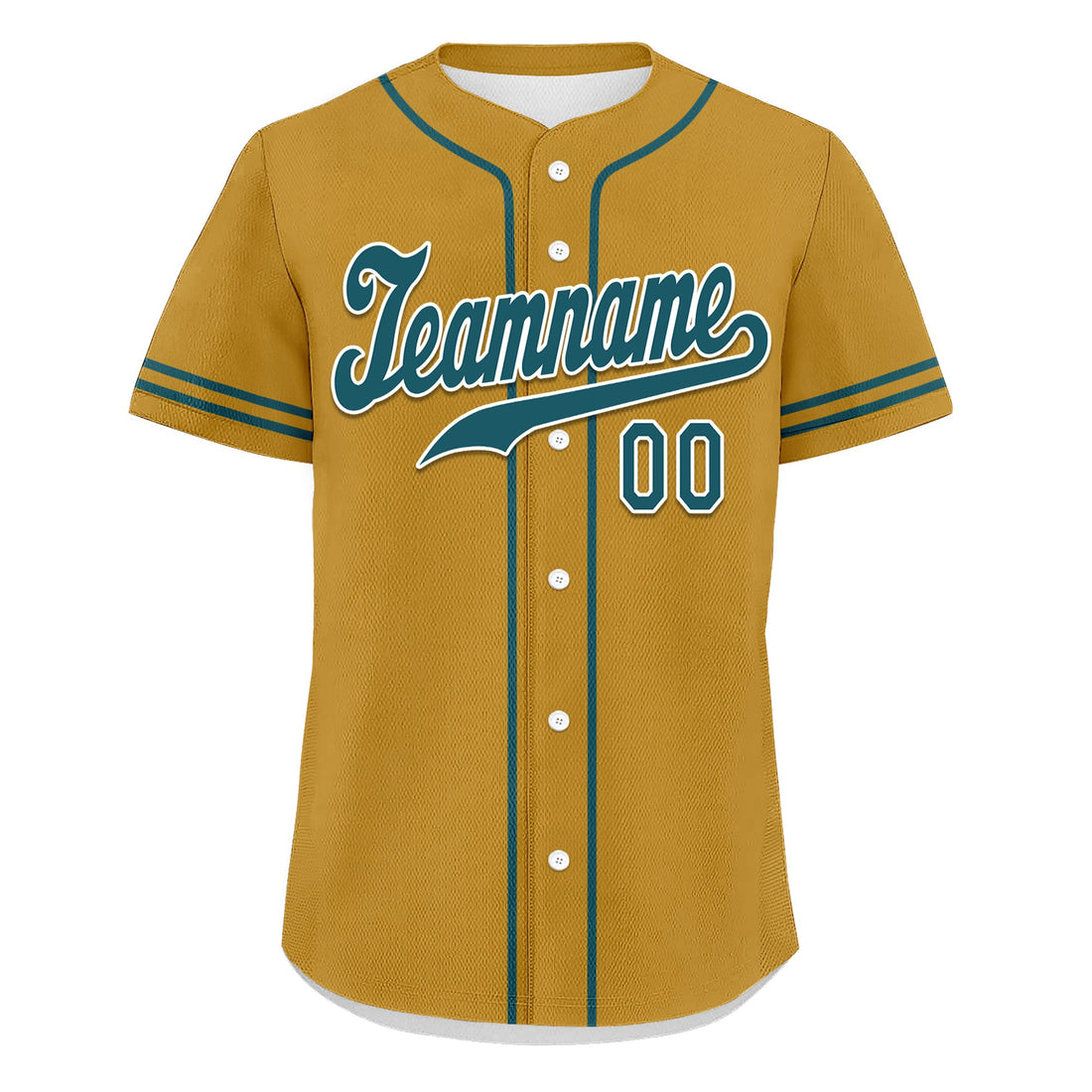 Unique Gift,Custom Yellow Classic Style Green Personalized Authentic Baseball Jersey UN002-bd0b00d8-b