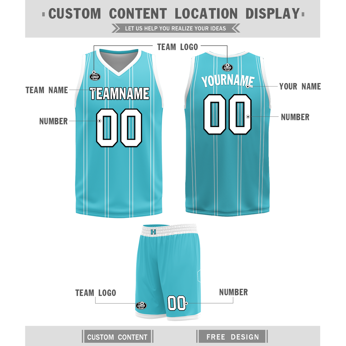Gift Ideas,Custom White Blue Classic Style Reversible Basketball Uniform Personalized BBJR-D017013