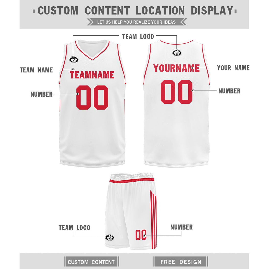 Gift Ideas,Custom White Classic Style Sports Uniform Basketball Jersey BBJ01-D020105-16