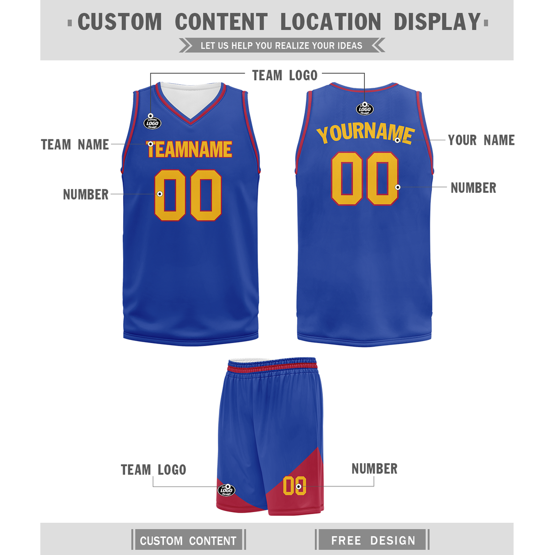 Unique Gift,Custom Blue Classic Style Sports Uniform Basketball Jersey BBJ01-bd0a70b9