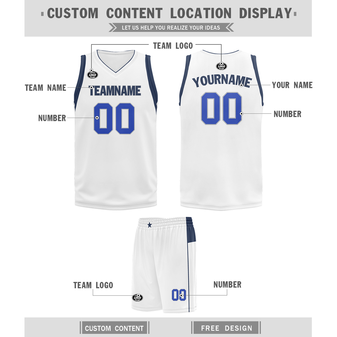 Luxury Gifts,Custom White Classic Style Sports Uniform Basketball Jersey BBJ01-bd0a70ed