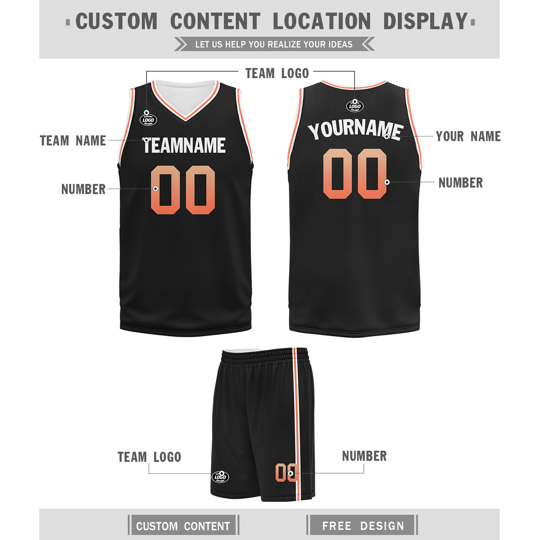 Unique Gift,Custom Black Classic Style Sports Uniform Basketball Jersey BBJ01-bd0a70b8