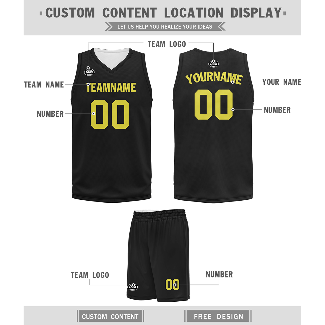 Luxury Gifts,Custom Black Classic Style Sports Uniform Basketball Jersey BBJ01-bd0a70d8