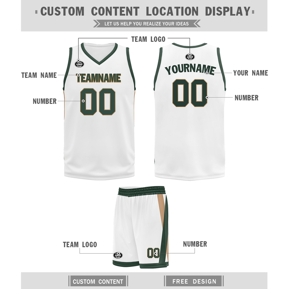 Unique Gift,Custom White Classic Style Sports Uniform Basketball Jersey BBJ01-bd0a700b