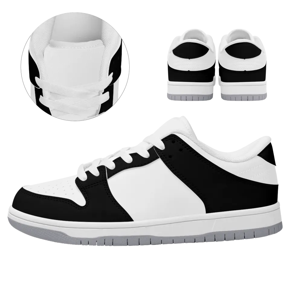 Aj1 Inspired Low Top Casual Sneakers | Custom Jordan One Personalized with Name or Logo | Corporate Business Gift Idea | SB-C04100