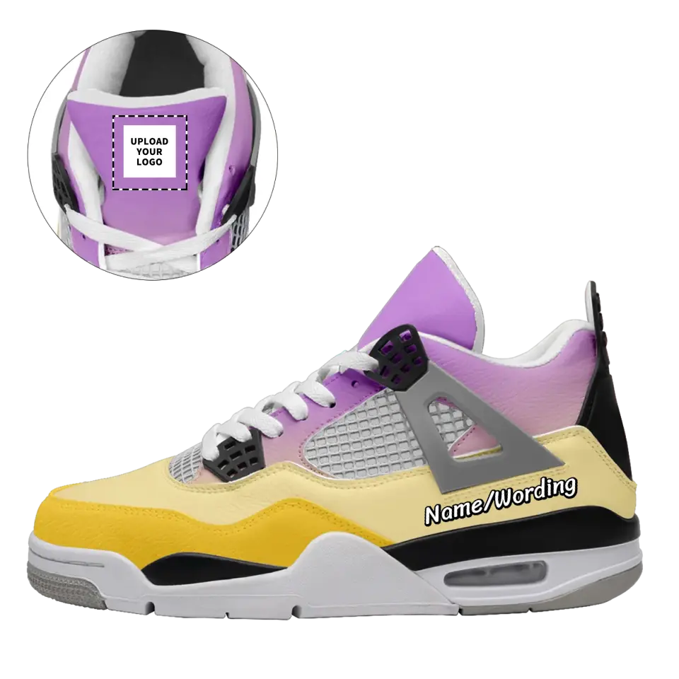 Luxury Gifts,Personalized Fashion-Forward Hoodies and AJ4 Sneakers, Custom Stylish Combo Gift ,AJ4-23020173-PR045-23020180