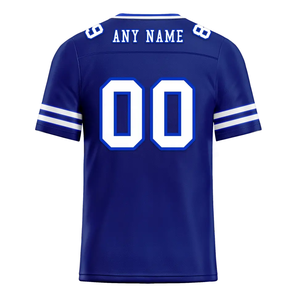 Personalized Trendy Football Jersey, Custom Breathable Fan's Jersey with Print On Demand,Team Jersey Style 81-160
