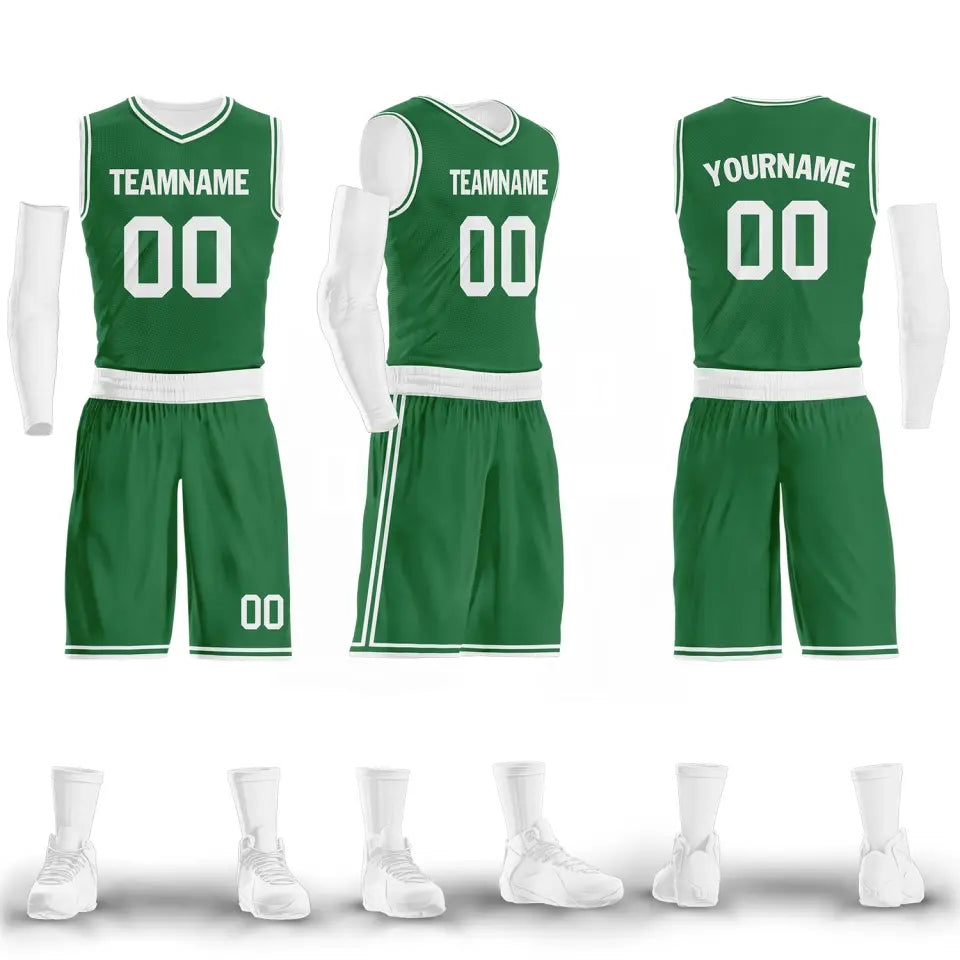 Luxury Gifts,Personalized Basketball Jerseys and Shorts, Custom Breathable and Comfortable Team Uniform