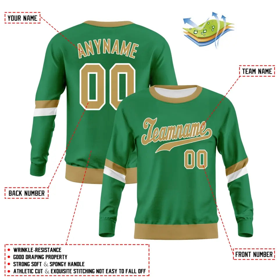 Client Gifts,Personalized Team Shirt, Custom Long-Sleeve Jersey, Fan's Shirt, Team Gift