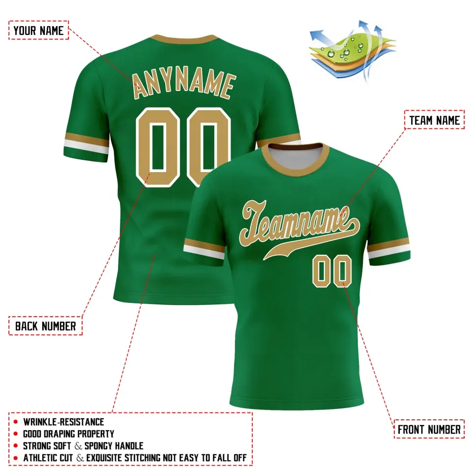 Client Gifts,Personalized Team Shirt, Custom Short-Sleeve Jersey, Team Gift, Fan's Shirt
