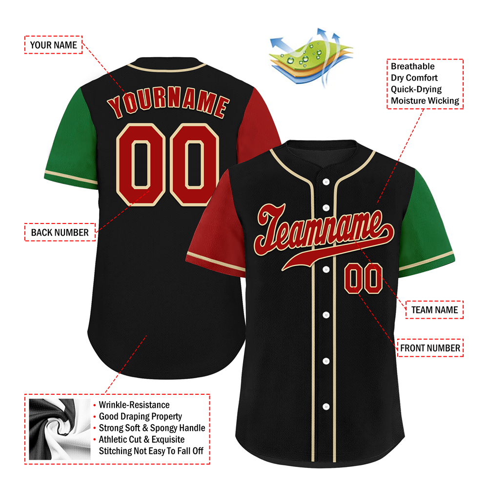 Corporate Gifts,Custom Black Two Tone Brown Authentic Baseball Jersey