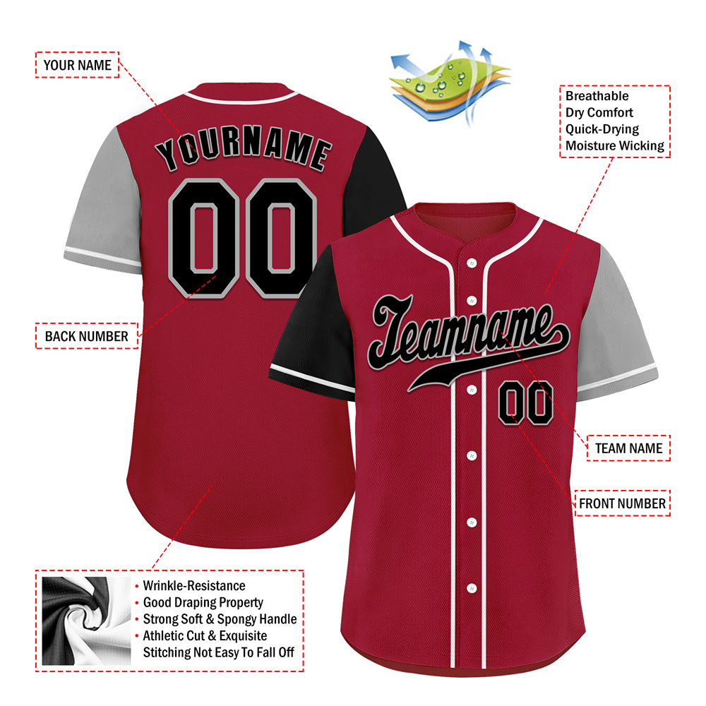 Corporate Gifts,Custom Brown Two Tone Black Authentic Baseball Jersey