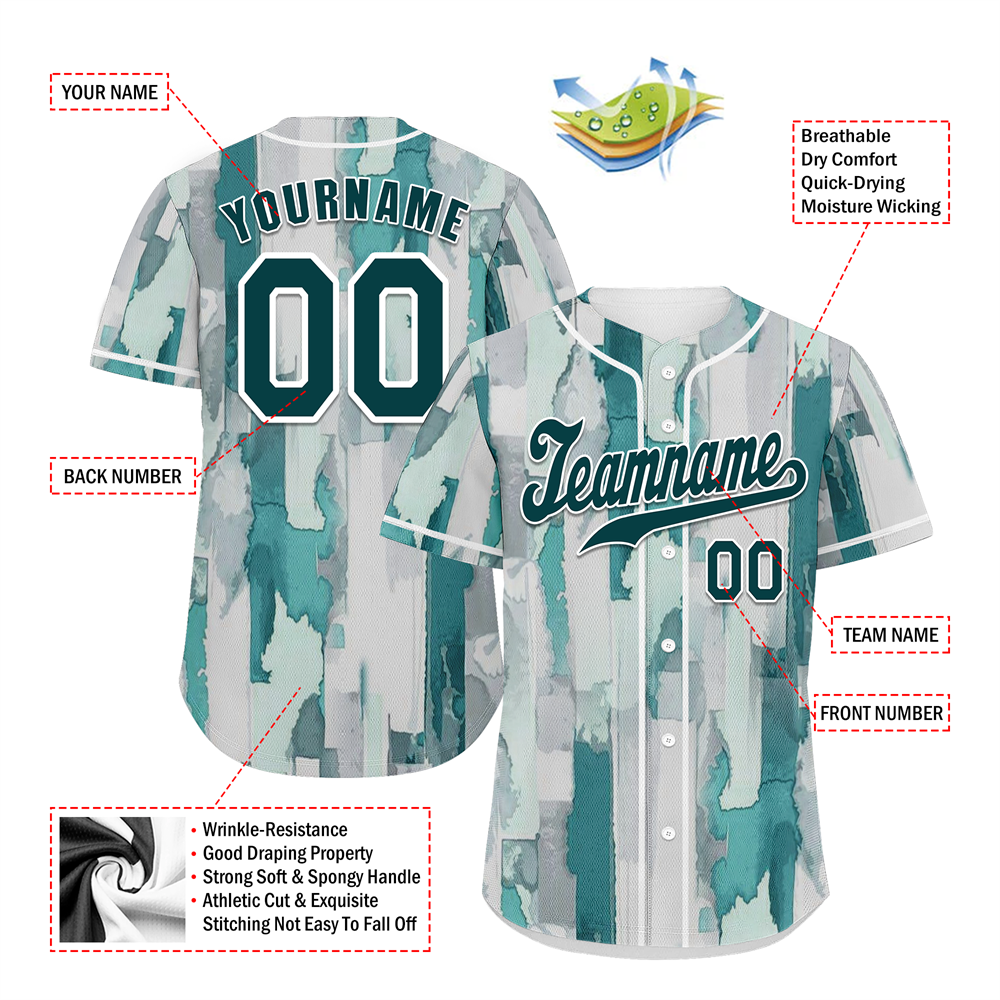 Corporate Gifts,Custom Grey Graffiti Pattern Black Authentic Baseball Jersey