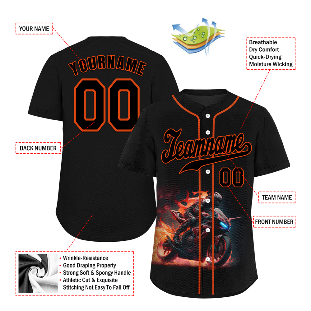 Corporate Gifts,Custom Black Red Drift Fashion Black Authentic Baseball Jersey BSBJ0a-bc0fb8e