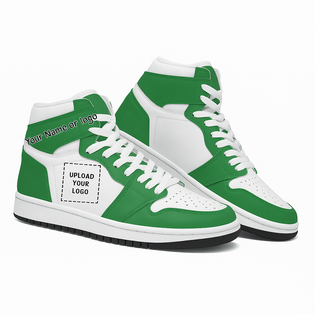 Aj1 Inspired High-Top Sneakers | Custom Jordan 1 Style High OG Shoes For Business, Promotional, Birthday Gift | Personalized Logo & Name | AJ1-C05100
