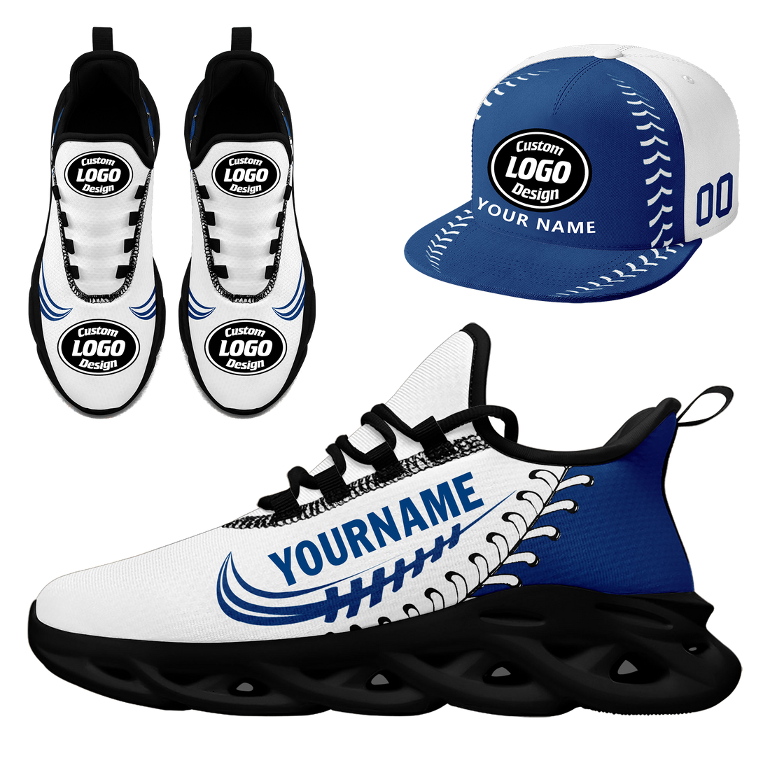 Custom MaxSoul Shoes and Hat Combo Personalized JH-bd0b00ea-ab