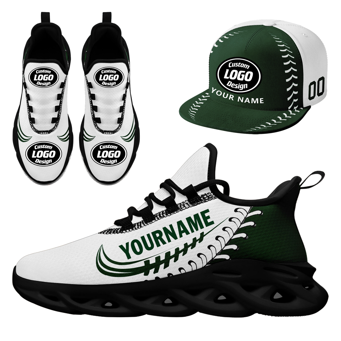 Unique Gift,Custom MaxSoul Shoes and Hat Combo Personalized JH-bd0b00ea-a7