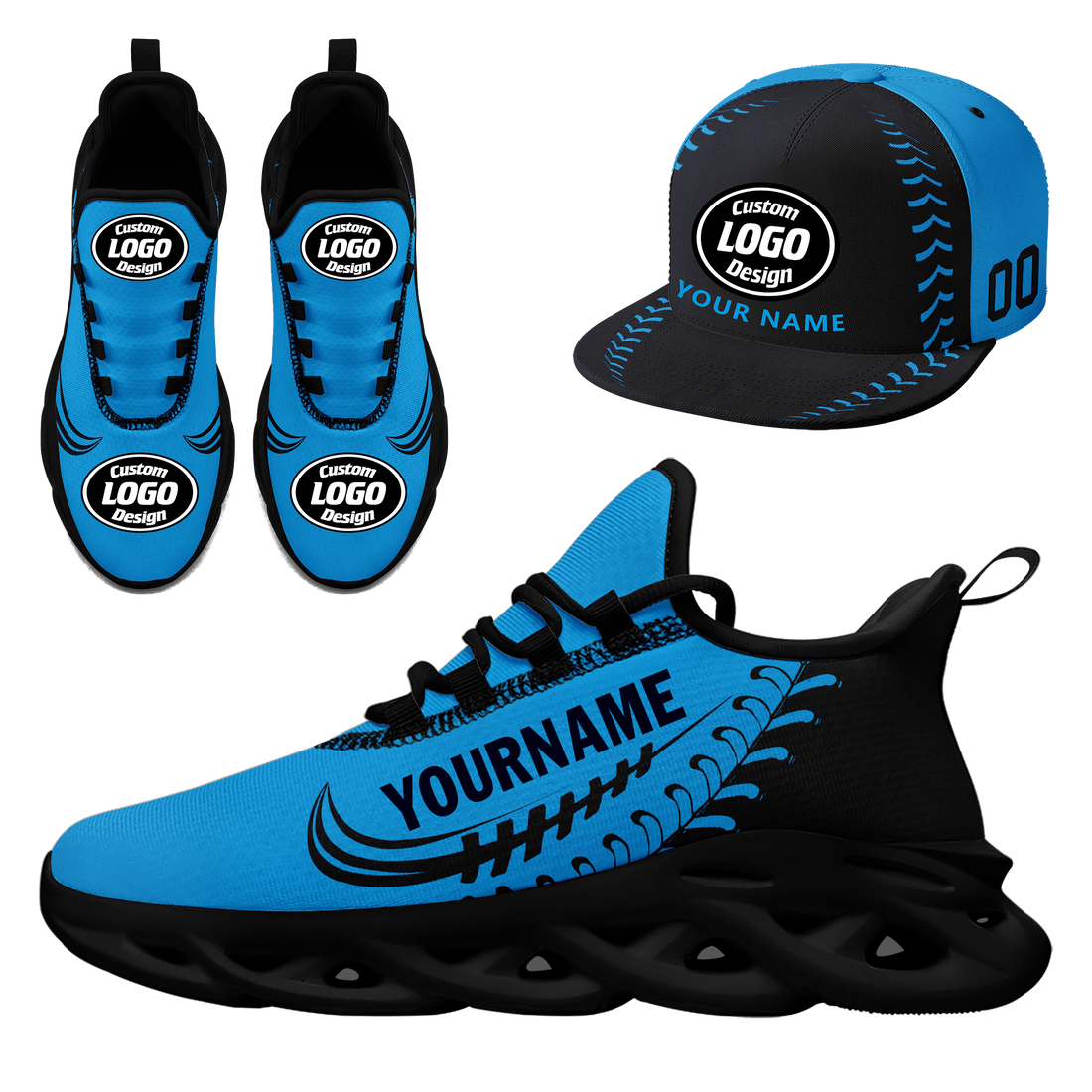 Unique Gift,Custom MaxSoul Shoes and Hat Combo Personalized JH-bd0b00ea-bc
