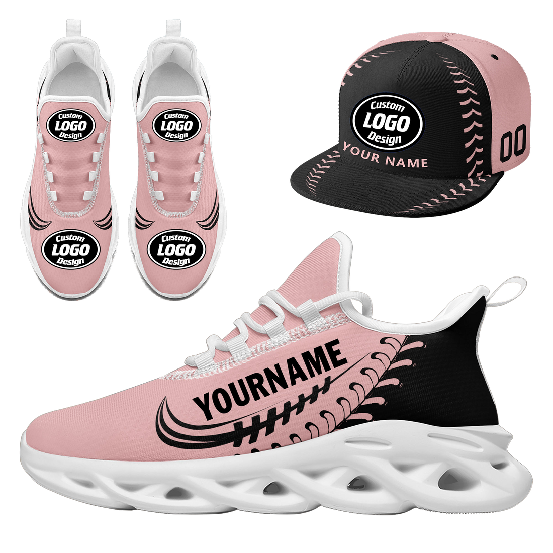 Unique Gift,Custom MaxSoul Shoes and Hat Combo Personalized JH-bd0b00ea-b8