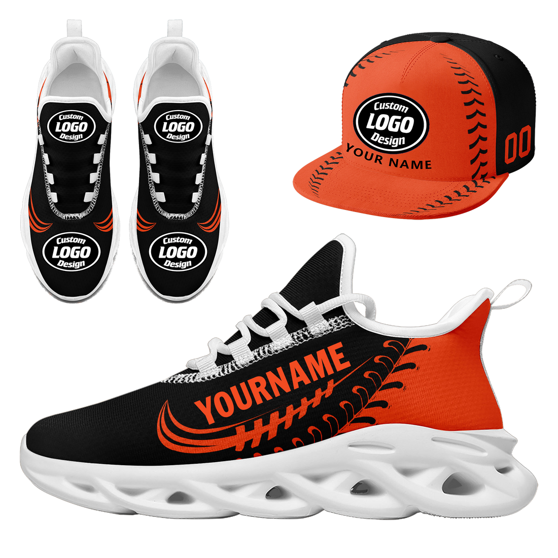 Unique Gift,Custom MaxSoul Shoes and Hat Combo Personalized JH-bd0b00ea-b9