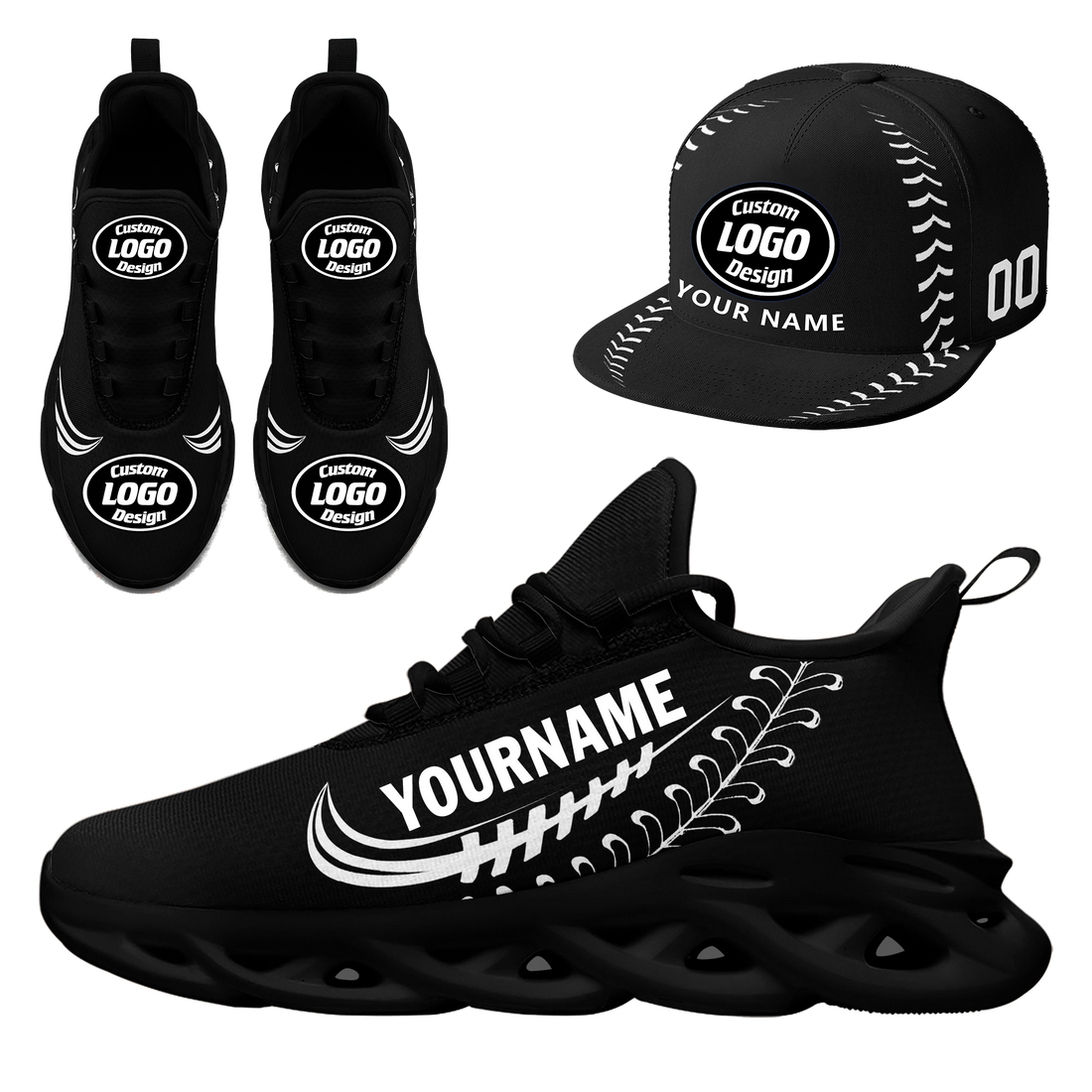 Unique Gift,Custom MaxSoul Shoes and Hat Combo Personalized JH-bd0b00ea-c0