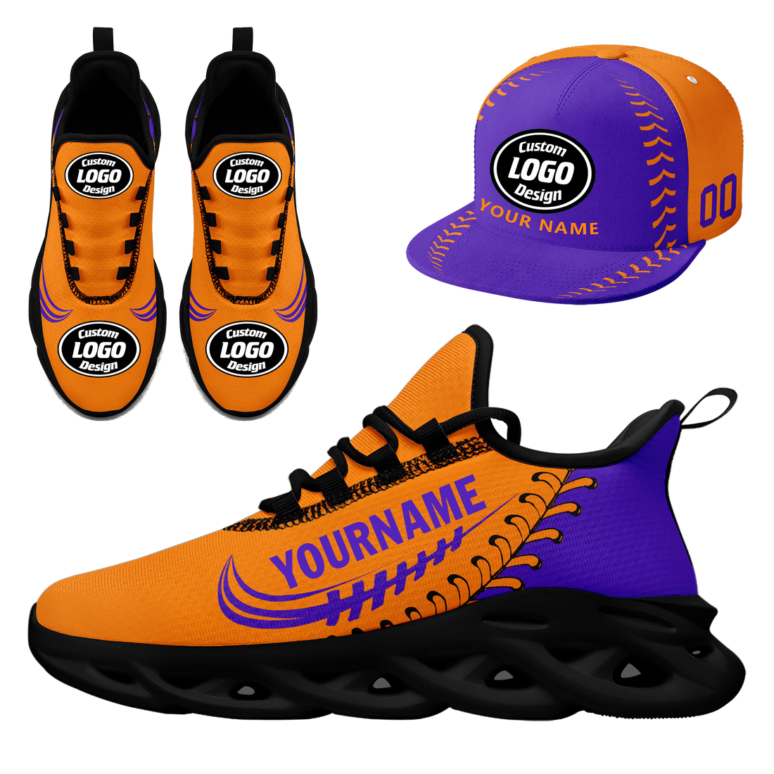 Unique Gift,Custom MaxSoul Shoes and Hat Combo Personalized JH-bd0b00ea-cb