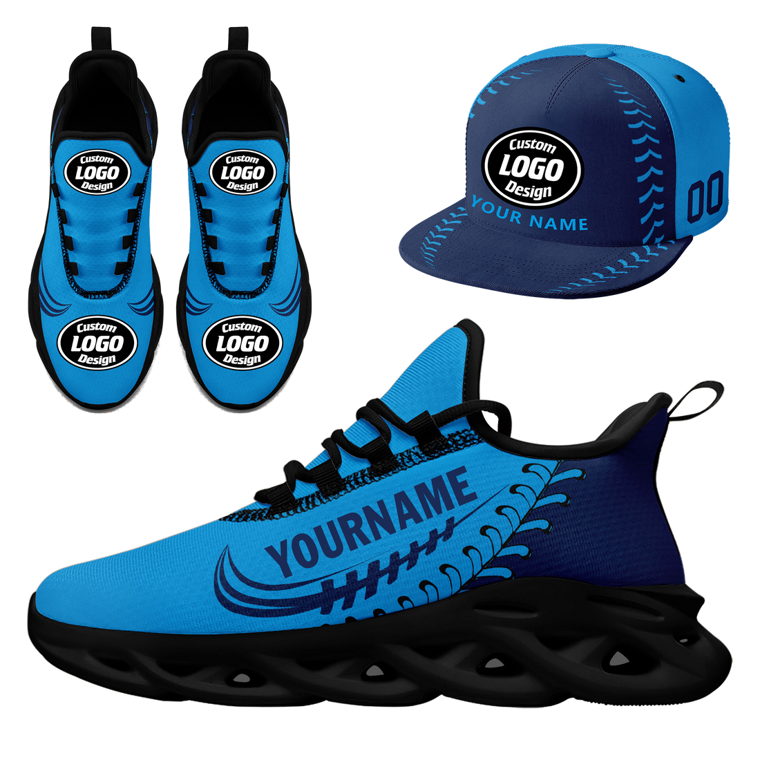 Unique Gift,Custom MaxSoul Shoes and Hat Combo Personalized JH-bd0b00ea-cc