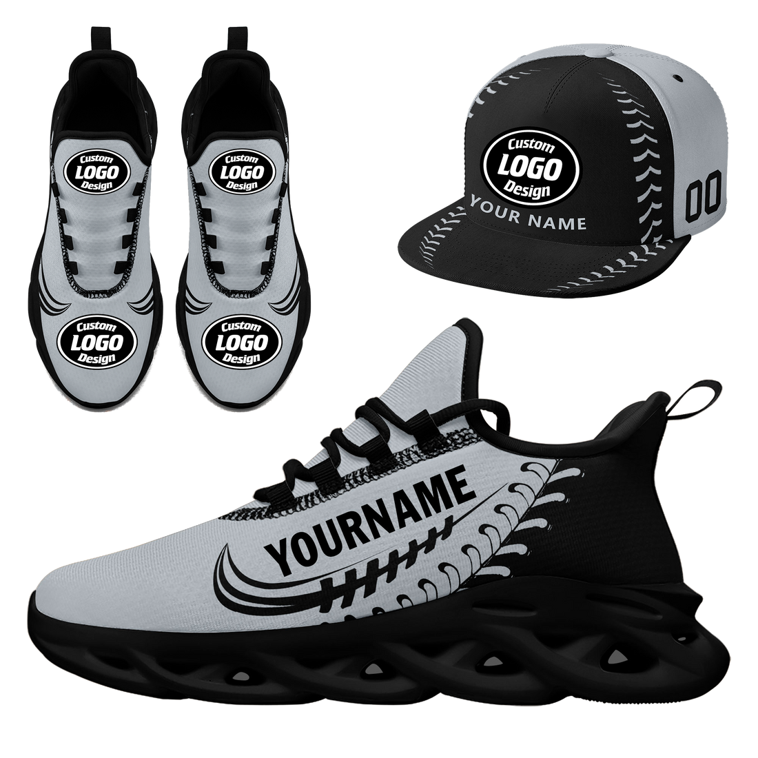 Corporate Gifts,Custom MaxSoul Shoes and Hat Combo Personalized JH-bd0b00ea-d