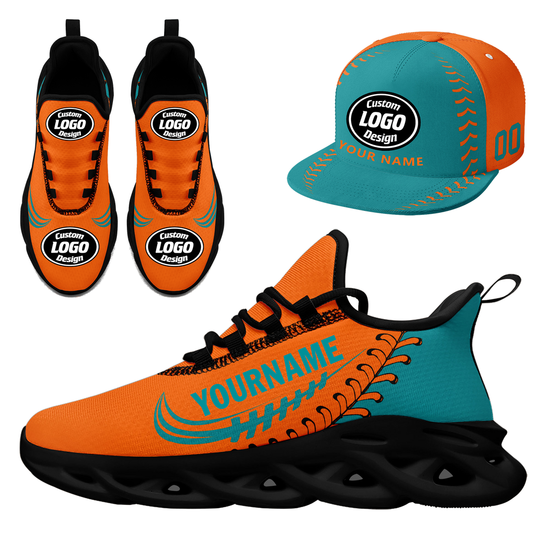 Corporate Gifts,Custom MaxSoul Shoes and Hat Combo Personalized JH-bd0b00ea-e