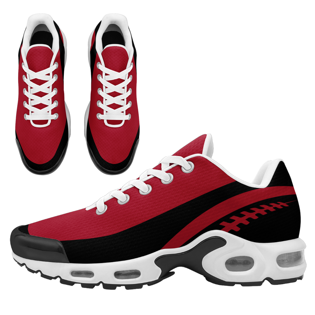 Client Gifts,Custom Red Black TN Shoes Personalized Sneakers TN-D020077-4