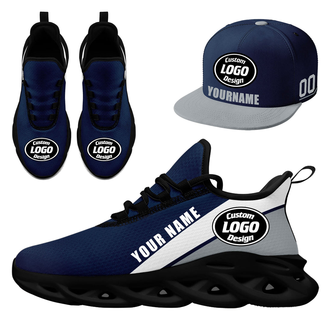 Luxury Gifts,Custom MaxSoul Shoes and Hat Combo Personalized ZH-bd0b007c-ad