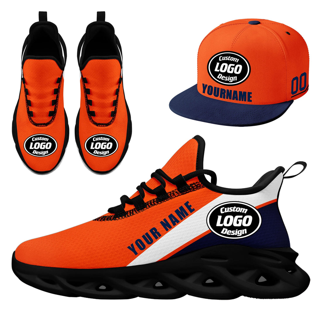 Luxury Gifts,Custom MaxSoul Shoes and Hat Combo Personalized ZH-bd0b007c-ae