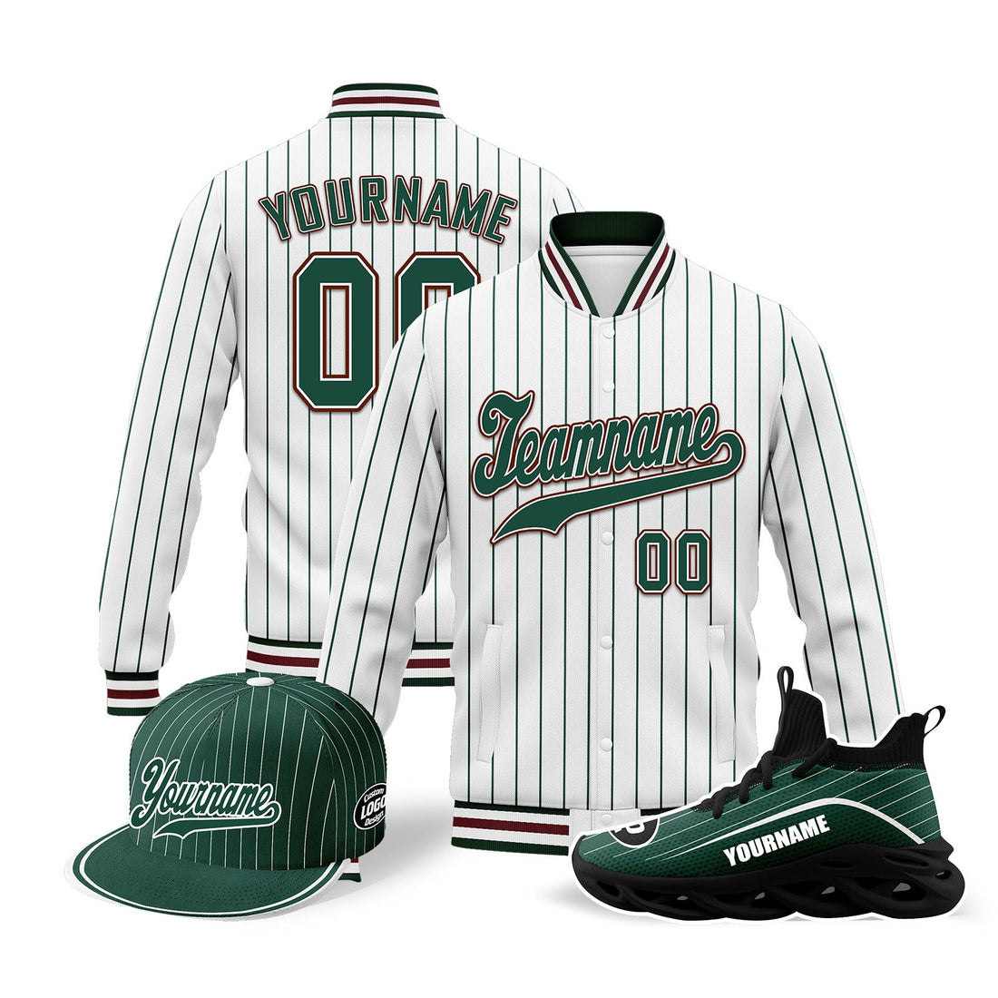 Luxury Gifts,Custom Jacket MaxSoul Shoes and Hat Combo Offer Personalized Combo ZH-D020239-29