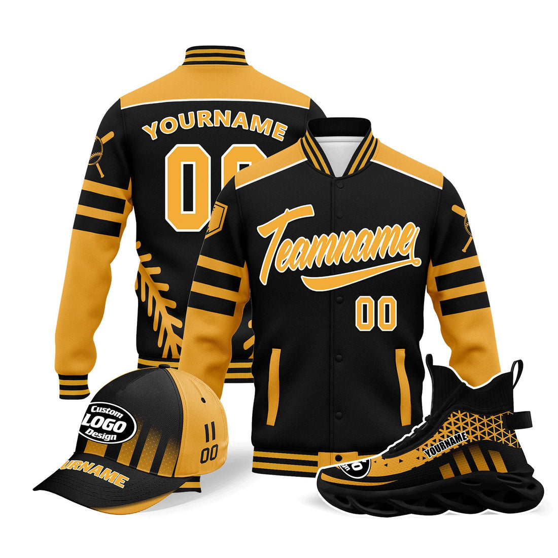 Corporate Gifts,Custom Jacket MaxSoul Shoes and Hat Combo Offer Personalized Combo ZH-D023030-7