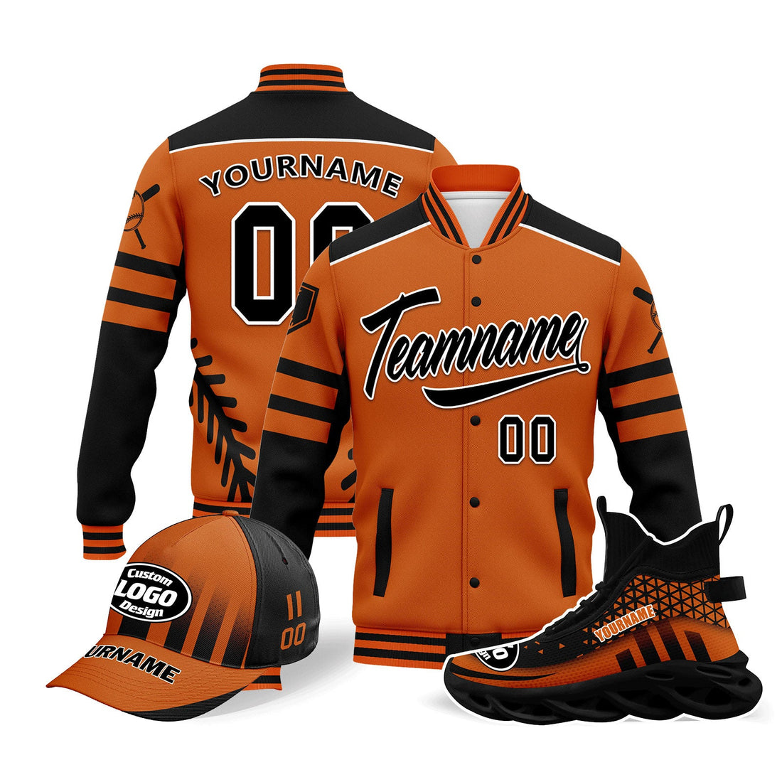 Corporate Gifts,Custom Jacket MaxSoul Shoes and Hat Combo Offer Personalized Combo ZH-D023030-8