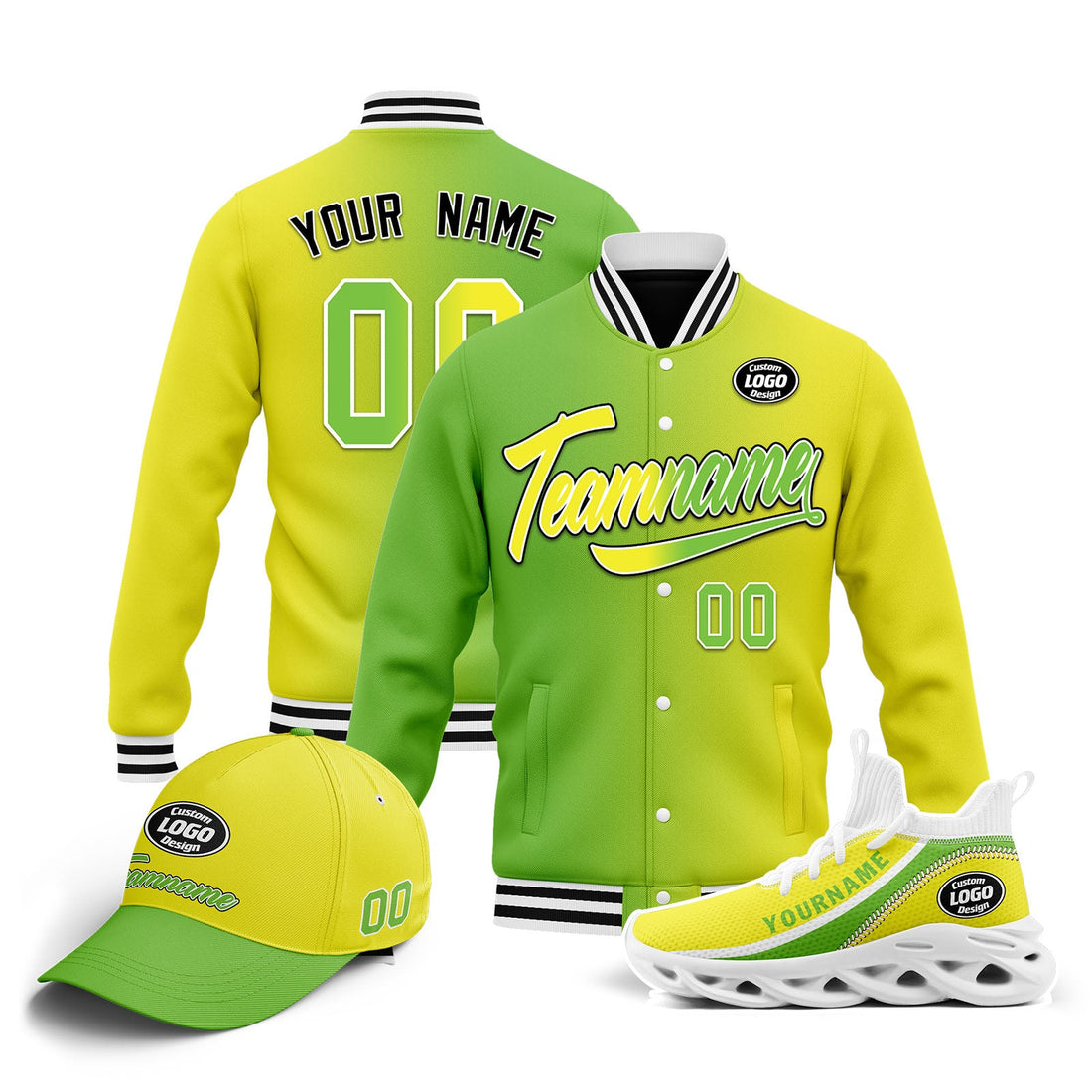 Gifts For Him/Her,Custom Jacket MaxSoul Shoes and Hat Combo Offer Personalized Combo ZH-D028015-11