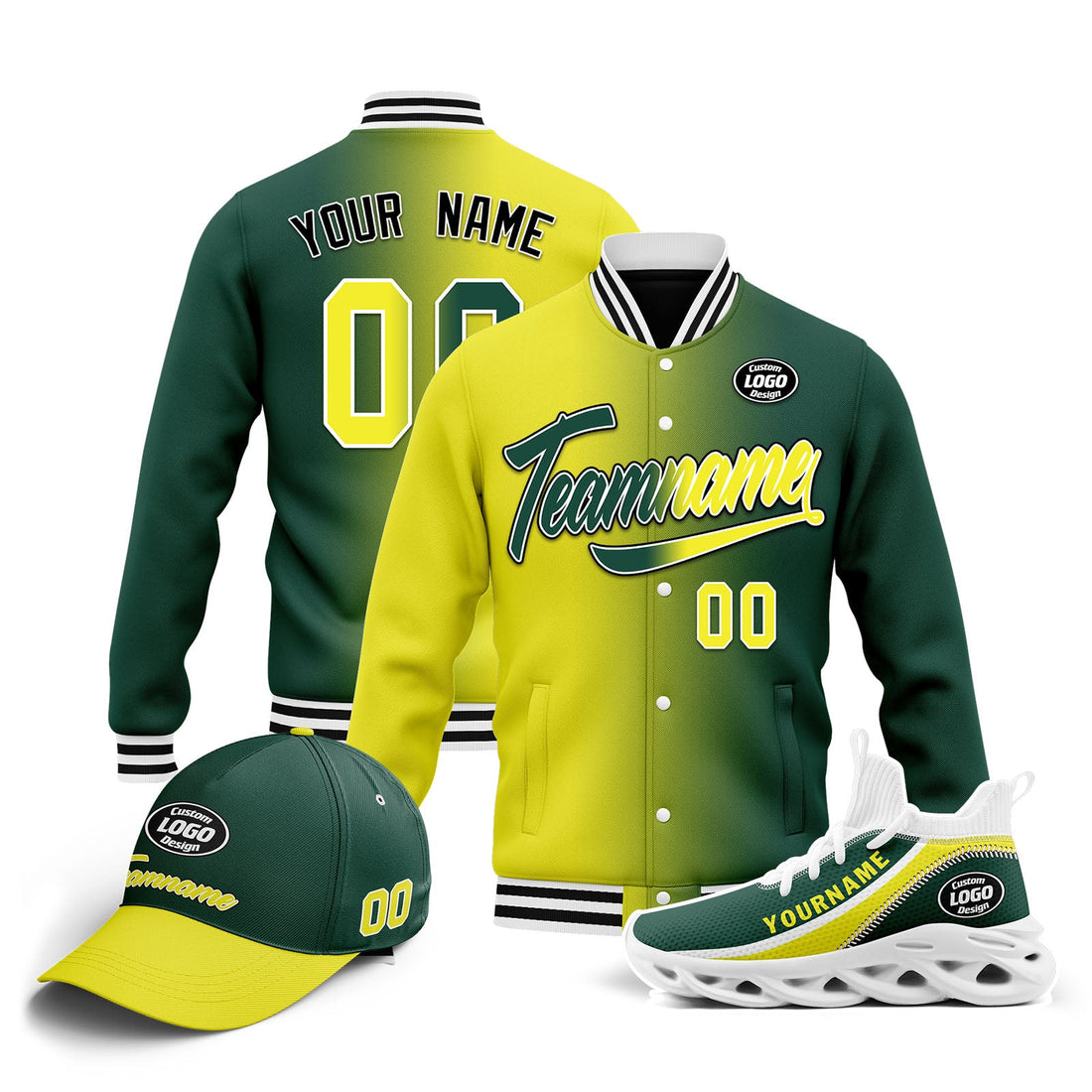 Gifts For Him/Her,Custom Jacket MaxSoul Shoes and Hat Combo Offer Personalized Combo ZH-D028015-13