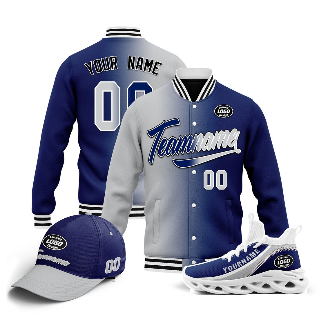 Gifts For Him/Her,Custom Jacket MaxSoul Shoes and Hat Combo Offer Personalized Combo ZH-D028015-15