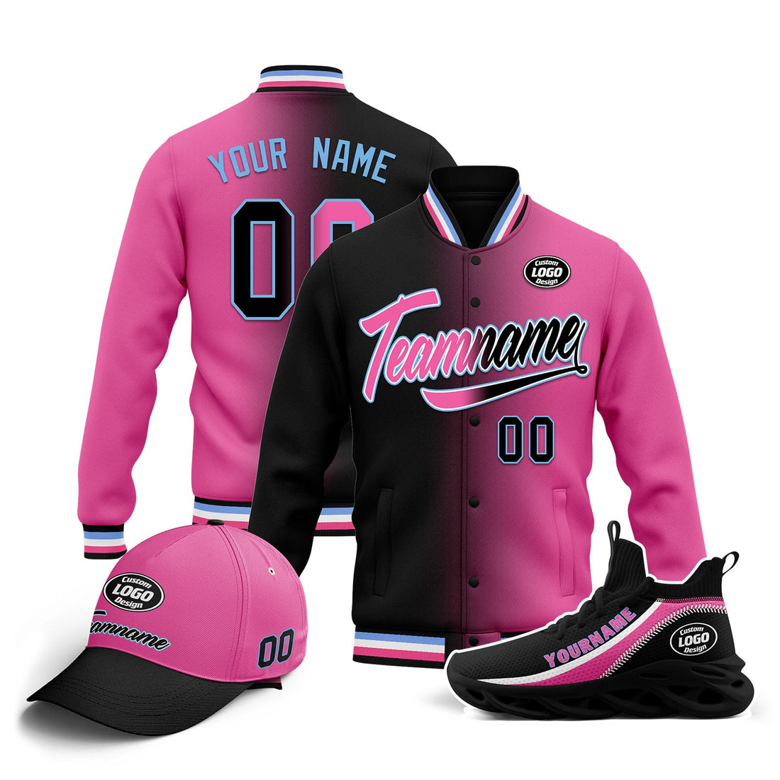 Corporate Gifts,Custom Jacket MaxSoul Shoes and Hat Combo Offer Personalized Combo ZH-D028016-20